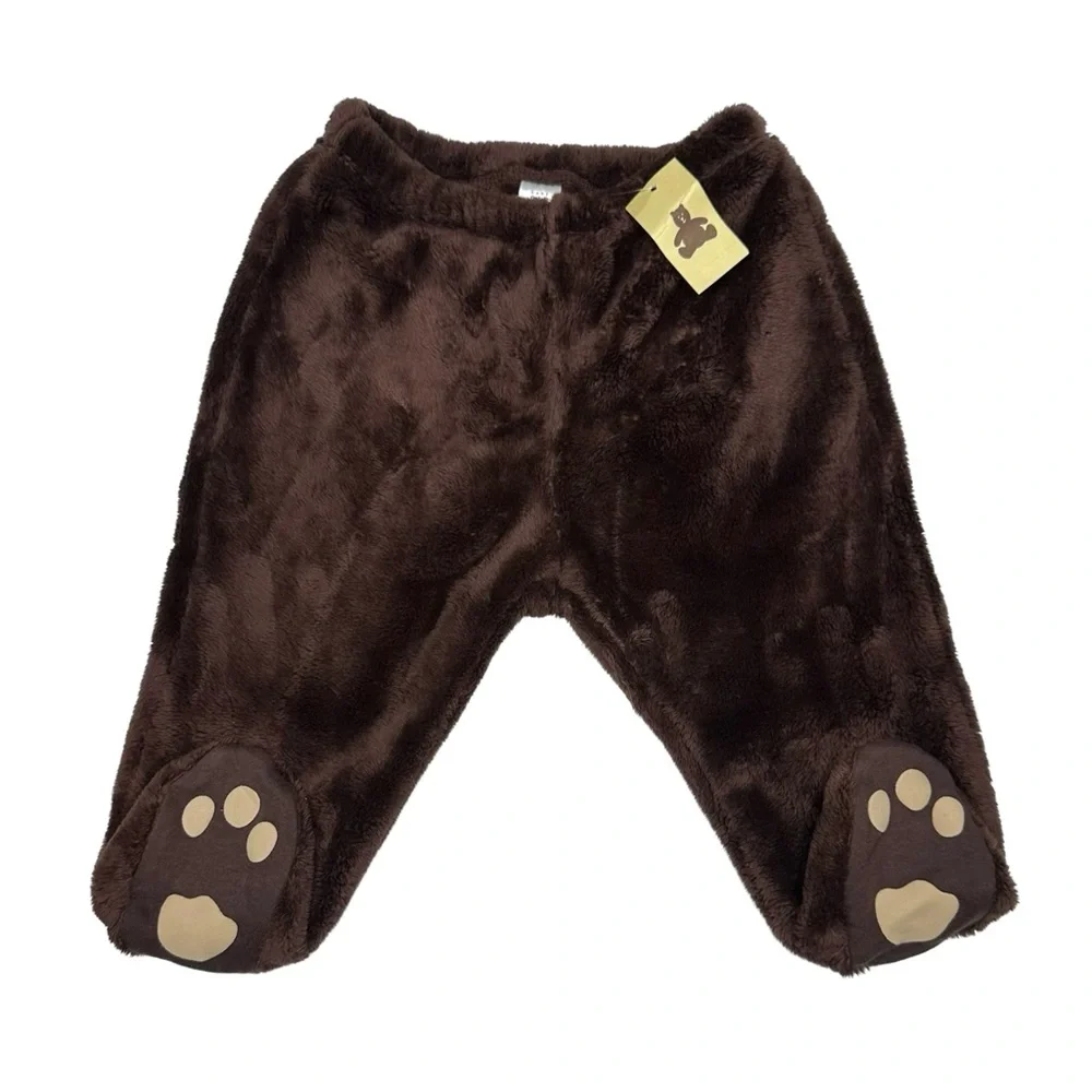 Gap Fuzzy‎ Bear Footed Pants